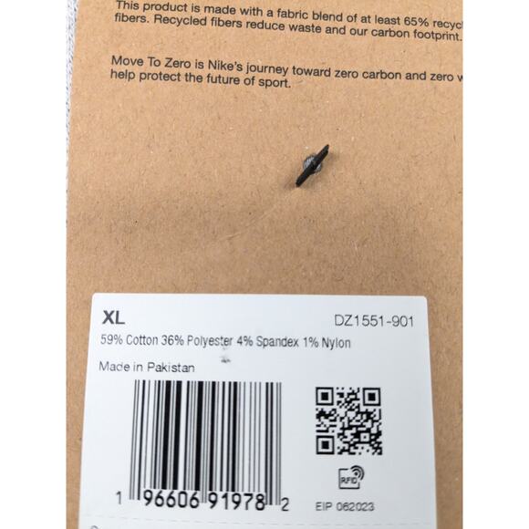 Nike Everyday Plus Undyed Cushioned Crew Socks 2pk - Men 12-15 - Picture 5 of 7